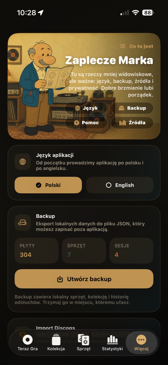 Ekran opiekuna analogowego